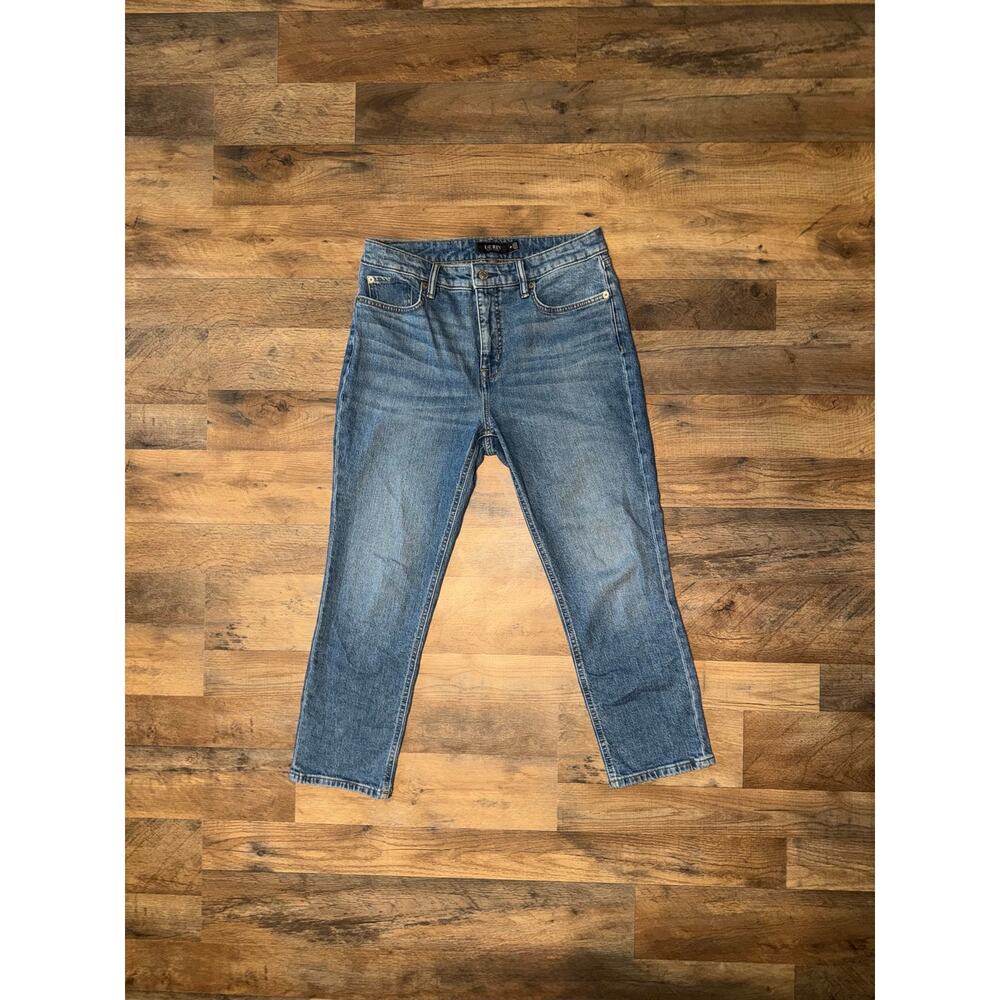 Lauren Ralph Lauren women’s straight leg blue jeans - Picture 11 of 16